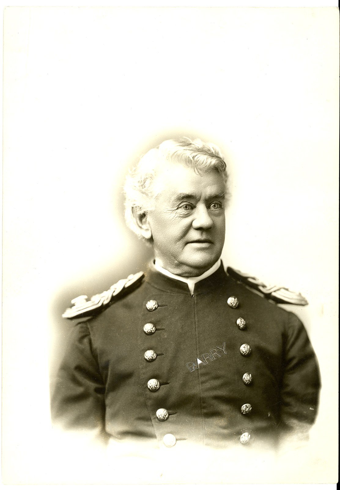 Captain Frederick Benteen, Windolph's commander, who organized the defense of the hilltop and called for volunteers to f