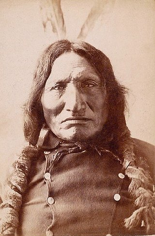 Red Horse, Minneconjou Lakota chief, photographed by David F