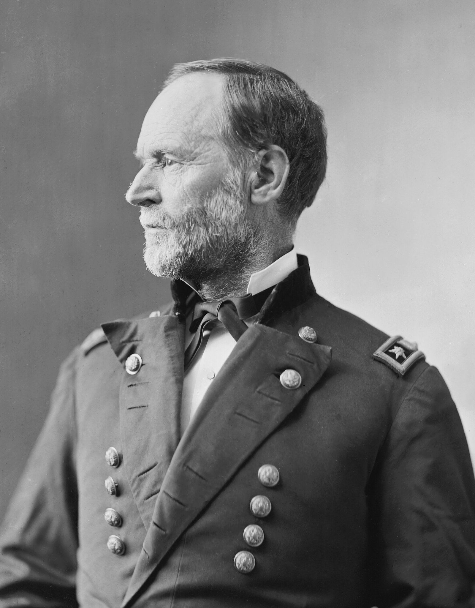 William Tecumseh Sherman, photographed by Mathew Brady